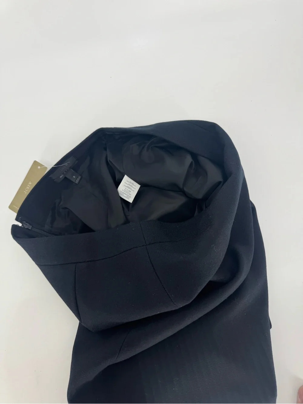J. Crew Women’s Black Midi Pencil Skirt Size 6